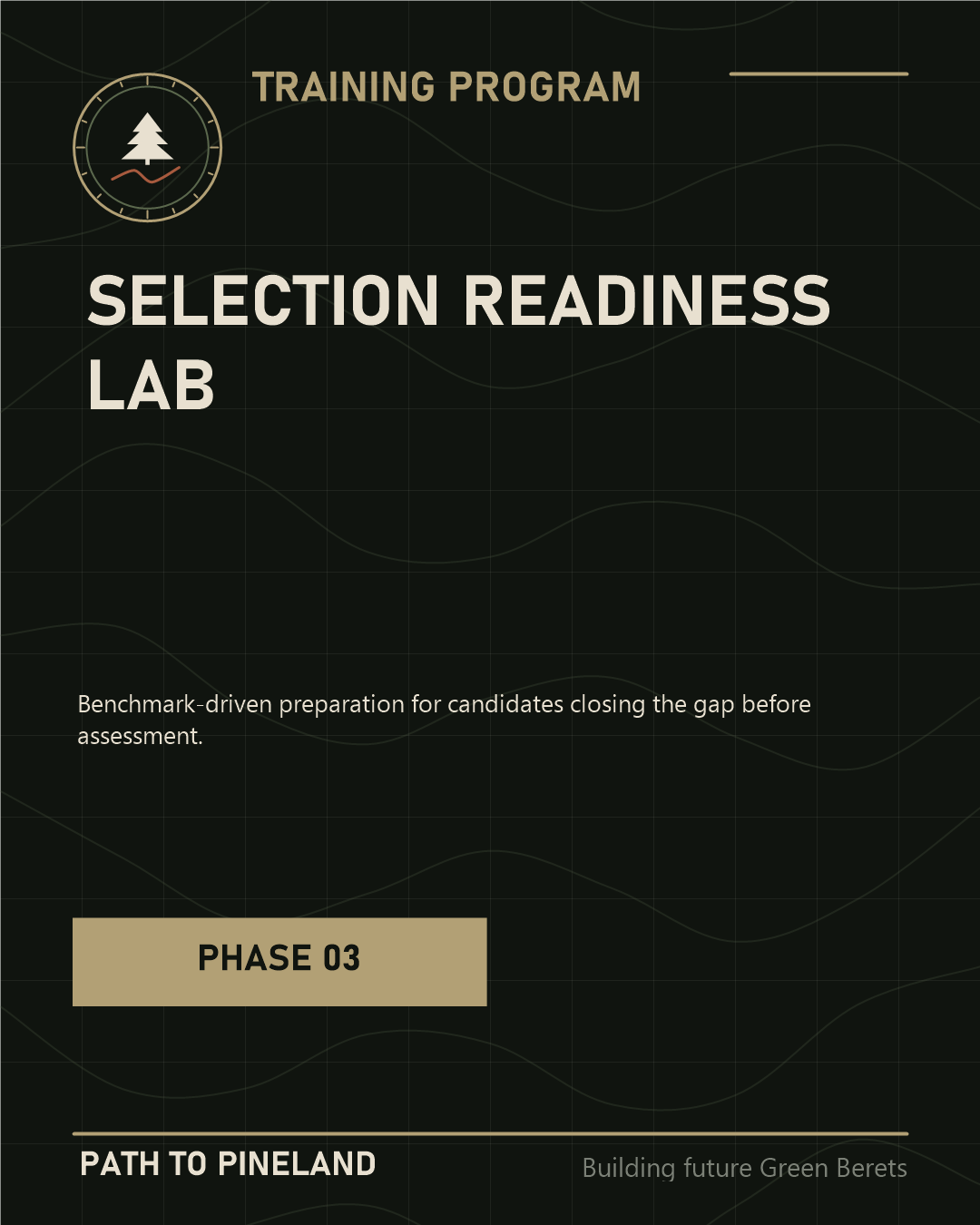 Selection readiness program cover